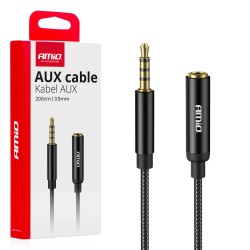 ΚΑΛΩΔΙΟ ΣΥΝΔΕΣΗΣ AUX MINI JACK ΑΠΟ ΑΡΣΕΝΙΚΟ 3.5mm ΣΕ ΘΗΛΥΚΟ 3.5mm 2m AMIO - 1 Τεμ. ΚΑΛΩΔΙΟ ΣΥΝΔΕΣΗΣ AUX MINI JACK ΑΠΟ ΑΡΣΕΝΙΚΟ 3.5mm ΣΕ ΘΗΛΥΚΟ 3.5mm 2m AMIO - 1 Τεμ.