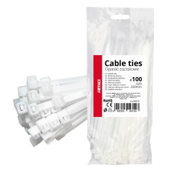 ΔΕΜΑΤΙΚΑ/ΔΕΤΙΚΑ ΚΑΛΩΔΙΩΝ TIE WRAP (ΤΑΙΡΑΠ) 4.8 x 200mm (ΛΕΥΚΟ)  ΑΜΙΟ - 100 ΤΕΜ. ΔΕΜΑΤΙΚΑ/ΔΕΤΙΚΑ ΚΑΛΩΔΙΩΝ TIE WRAP (ΤΑΙΡΑΠ) 4.8 x 200mm (ΛΕΥΚΟ)  ΑΜΙΟ - 100 ΤΕΜ.