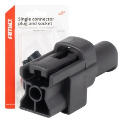 ΦΙΣΑ ΣΥΝΔΕΣΗΣ ΜΕ ΥΠΟΔΟΧΗ 1 PIN Φ2,2mm ΑΔΙΑΒΡΟΧΗ AMIO - 1 τεμ. ΦΙΣΑ ΣΥΝΔΕΣΗΣ ΜΕ ΥΠΟΔΟΧΗ 1 PIN Φ2,2mm ΑΔΙΑΒΡΟΧΗ AMIO - 1 τεμ.