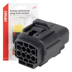 ΦΙΣΑ ΣΥΝΔΕΣΗΣ ΜΕ ΥΠΟΔΟΧΗ 8 PIN Φ2,2mm ΑΔΙΑΒΡΟΧΗ AMIO - 1 τεμ. ΦΙΣΑ ΣΥΝΔΕΣΗΣ ΜΕ ΥΠΟΔΟΧΗ 8 PIN Φ2,2mm ΑΔΙΑΒΡΟΧΗ AMIO - 1 τεμ.