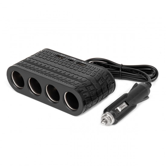 ΑΝΤΑΠΤΟΡΑΣ ΑΝΑΠΤΗΡΑ 12/24V 120W ΜΑΥΡΟΣ - 4 ΘΕΣΕΙΣ - 2xUSB-A + 1xUSB-C - ΚΑΛΩΔΙΟ 80cm AMIO - 1 Τεμ. ΑΝΤΑΠΤΟΡΑΣ ΑΝΑΠΤΗΡΑ 12/24V 120W ΜΑΥΡΟΣ - 4 ΘΕΣΕΙΣ - 2xUSB-A + 1xUSB-C - ΚΑΛΩΔΙΟ 80cm AMIO - 1 Τεμ.