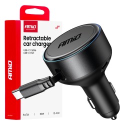ΦΟΡΤΙΣΤΗΣ ΑΝΑΠΤΗΡΑ 12/24V ΜΕ 1 ΘΥΡΑ USB-C 60W 5V/3A ΤΑΧΕΙΑΣ ΦΟΡΤΙΣΗΣ ΜΕ ΕΝΣΩΜΑΤΟΜΕΝΟ ΚΑΛΩΔΙΟ USB-C ΑΜΙΟ - 1 ΤΕΜ. ΦΟΡΤΙΣΤΗΣ ΑΝΑΠΤΗΡΑ 12/24V ΜΕ 1 ΘΥΡΑ USB-C 60W 5V/3A ΤΑΧΕΙΑΣ ΦΟΡΤΙΣΗΣ ΜΕ ΕΝΣΩΜΑΤΟΜΕΝΟ ΚΑΛΩΔΙΟ USB-C ΑΜΙΟ - 1 ΤΕΜ.