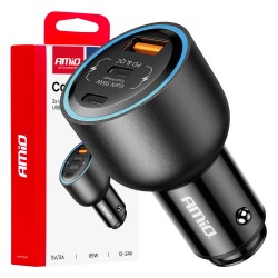 ΦΟΡΤΙΣΤΗΣ ΑΝΑΠΤΗΡΑ 12/24V ΜΕ 2 ΘΥΡΕΣ USB-C/USB-A 95W 5V/3A ΤΑΧΕΙΑΣ ΦΟΡΤΙΣΗΣ ΑΛΟΥΜΙΝΙΟ/ΜΑΥΡΟΣ ΑΜΙΟ - 1 Τεμ. ΦΟΡΤΙΣΤΗΣ ΑΝΑΠΤΗΡΑ 12/24V ΜΕ 2 ΘΥΡΕΣ USB-C/USB-A 95W 5V/3A ΤΑΧΕΙΑΣ ΦΟΡΤΙΣΗΣ ΑΛΟΥΜΙΝΙΟ/ΜΑΥΡΟΣ ΑΜΙΟ - 1 Τεμ.