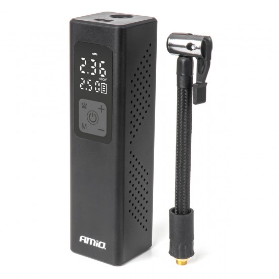 ΚΟΜΠΡΕΣΕΡ ΑΕΡΑ 12V 10BAR 150PSI 20L/MIN 100W ΜΕ ΨΗΦΙΑΚΗ ΟΘΟΝΗ & ΦΑΚΟ LED AMIO 1ΤΕΜ. ΚΟΜΠΡΕΣΕΡ ΑΕΡΑ 12V 10BAR 150PSI 20L/MIN 100W ΜΕ ΨΗΦΙΑΚΗ ΟΘΟΝΗ & ΦΑΚΟ LED AMIO 1ΤΕΜ.