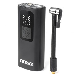 ΚΟΜΠΡΕΣΕΡ ΑΕΡΑ ΜΕ USB-C 10BAR 150PSI 20L/MIN 40W ΜΕ ΨΗΦΙΑΚΗ ΟΘΟΝΗ & ΦΑΚΟ LED AMIO 1ΤΕΜ. ΚΟΜΠΡΕΣΕΡ ΑΕΡΑ ΜΕ USB-C 10BAR 150PSI 20L/MIN 40W ΜΕ ΨΗΦΙΑΚΗ ΟΘΟΝΗ & ΦΑΚΟ LED AMIO 1ΤΕΜ.