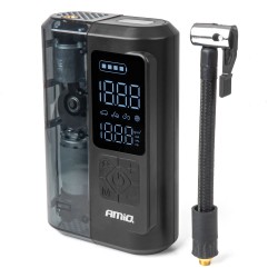 ΚΟΜΠΡΕΣΕΡ ΑΕΡΑ ΕΠΑΝΑΦΟΡΤΙΖΟΜΕΝΟ 12V & USB-C 10BAR 150PSI 20L/MIN 40W AMIO 1ΤΕΜ. ΚΟΜΠΡΕΣΕΡ ΑΕΡΑ ΕΠΑΝΑΦΟΡΤΙΖΟΜΕΝΟ 12V & USB-C 10BAR 150PSI 20L/MIN 40W AMIO 1ΤΕΜ.