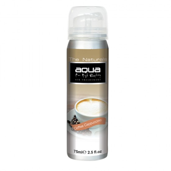 ΑΡΩΜΑΤΙΚΟ ΑΥΤΟΚΙΝΗΤΟΥ ΣΕ ΣΠΡΕΙ (SPRAY) ΜΕ ΑΡΩΜΑ ΚΑΠΟΥΤΣΙΝΟ (CAPPUCCINO) FLAVORS SERIES 75ml AQUA - 1 TEM. ΑΡΩΜΑΤΙΚΟ ΑΥΤΟΚΙΝΗΤΟΥ ΣΕ ΣΠΡΕΙ (SPRAY) ΜΕ ΑΡΩΜΑ ΚΑΠΟΥΤΣΙΝΟ (CAPPUCCINO) FLAVORS SERIES 75ml AQUA - 1 TEM.