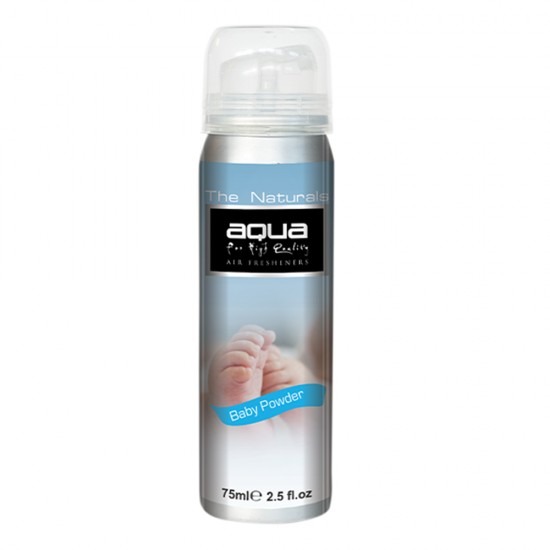 ΑΡΩΜΑΤΙΚΟ ΑΥΤΟΚΙΝΗΤΟΥ ΣΕ ΣΠΡΕΙ (SPRAY) ΜΕ ΑΡΩΜΑ ΤΑΛΚ/ΠΟΥΔΡΑ (BABY POWDER) FLAVORS SERIES 75ml AQUA - 1 TEM. ΑΡΩΜΑΤΙΚΟ ΑΥΤΟΚΙΝΗΤΟΥ ΣΕ ΣΠΡΕΙ (SPRAY) ΜΕ ΑΡΩΜΑ ΤΑΛΚ/ΠΟΥΔΡΑ (BABY POWDER) FLAVORS SERIES 75ml AQUA - 1 TEM.