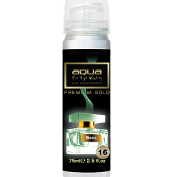 ΑΡΩΜΑΤΙΚΟ ΑΥΤΟΚΙΝΗΤΟΥ ΣΕ ΣΠΡΕΙ (SPRAY)  ΜΕ ΑΡΩΜΑ BOSS PREMIUM GOLD SERIES 75ml AQUA - 1 TEM. ΑΡΩΜΑΤΙΚΟ ΑΥΤΟΚΙΝΗΤΟΥ ΣΕ ΣΠΡΕΙ (SPRAY)  ΜΕ ΑΡΩΜΑ BOSS PREMIUM GOLD SERIES 75ml AQUA - 1 TEM.