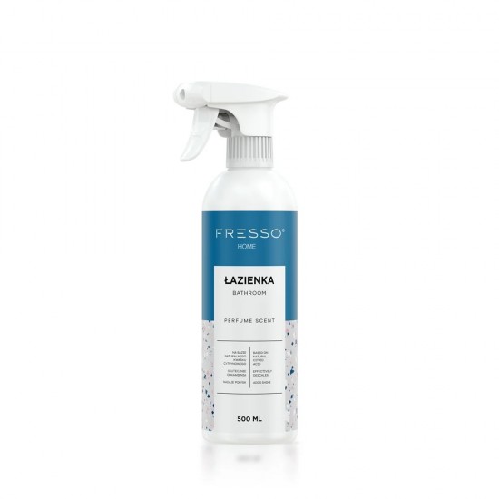 Fresso - Καθαριστικό Μπάνιου 500 ml με Ψεκαστήρα για Άλατα, Υπολείμματα Σαπουνιού και Καθημερινούς Ρύπους - 1 Τεμ. (390358/FRE)