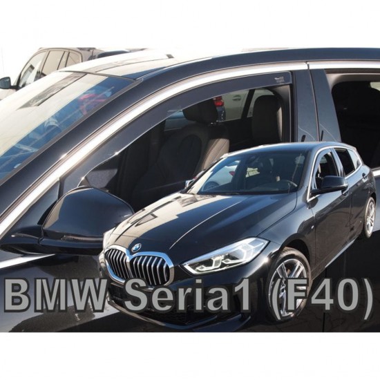 ΑΝΕΜΟΘΡΑΥΣΤΕΣ ΓΙΑ BMW F40 ΣΕΙΡΑ 1 5D 2019-2021 ΖΕΥΓΑΡΙ ΑΠΟ ΕΥΚΑΜΠΤΟ ΦΙΜΕ ΠΛΑΣΤΙΚΟ HEKO - 2 ΤΕΜ.