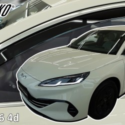 Heko - Ανεμοθραύστες για Byd Seal 6 4 Doors 2024+ Ζευγάρι Απο Εύκαμπτο Φιμέ Πλαστικό - 2 τεμ. (ΑΝΕΜ.11316)