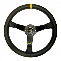 ΤΙΜΟΝΙ MIRAGE CORSA 350mm ΒΑΘΟΣ 75mm ΔΕΡΜΑΤΙΝΟ ΜΑΥΡΟ LUISI ΤΙΜΟΝΙ MIRAGE CORSA 350mm ΒΑΘΟΣ 75mm ΔΕΡΜΑΤΙΝΟ ΜΑΥΡΟ LUISI