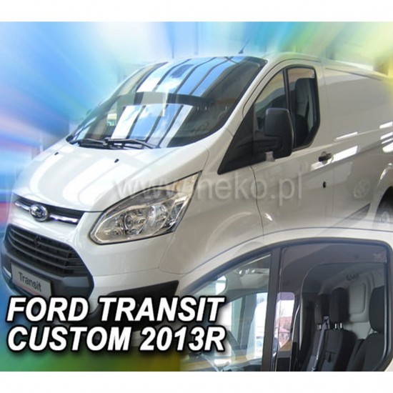 ΑΝΕΜΟΘΡΑΥΣΤΕΣ ΓΙΑ FORD TRANSIT CUSTOM 2D/4D 2012+ ΖΕΥΓΑΡΙ  VAN ΑΠΟ ΕΥΚΑΜΠΤΟ ΦΙΜΕ ΠΛΑΣΤΙΚΟ HEKO - 2 ΤΕΜ. ΑΝΕΜΟΘΡΑΥΣΤΕΣ ΓΙΑ FORD TRANSIT CUSTOM 2D/4D 2012+ ΖΕΥΓΑΡΙ  VAN ΑΠΟ ΕΥΚΑΜΠΤΟ ΦΙΜΕ ΠΛΑΣΤΙΚΟ HEKO - 2 ΤΕΜ.