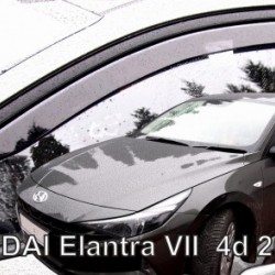 ΑΝΕΜΟΘΡΑΥΣΤΕΣ ΓΙΑ HYUNDAI ELANTRA 4D 2020+  ΖΕΥΓΑΡΙ ΑΠΟ ΕΥΚΑΜΠΤΟ ΦΙΜΕ ΠΛΑΣΤΙΚΟ HEKO - 2 ΤΕΜ.