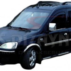 ΔΙΑΚΟΣΜΗΤΙΚΗ ΦΑΣΑ ΠΟΡΤΑΣ ΧΡΩΜΙΟ 4ΤΕΜ. ΓΙΑ OPEL COMBO C MINI VAN 2001-2011 ΔΙΑΚΟΣΜΗΤΙΚΗ ΦΑΣΑ ΠΟΡΤΑΣ ΧΡΩΜΙΟ 4ΤΕΜ. ΓΙΑ OPEL COMBO C MINI VAN 2001-2011
