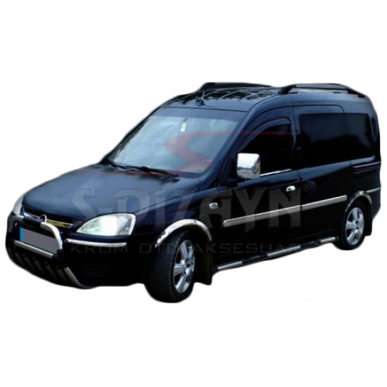 ΔΙΑΚΟΣΜΗΤΙΚΗ ΦΑΣΑ ΠΟΡΤΑΣ ΧΡΩΜΙΟ 4ΤΕΜ. ΓΙΑ OPEL COMBO C MINI VAN 2001-2011 ΔΙΑΚΟΣΜΗΤΙΚΗ ΦΑΣΑ ΠΟΡΤΑΣ ΧΡΩΜΙΟ 4ΤΕΜ. ΓΙΑ OPEL COMBO C MINI VAN 2001-2011