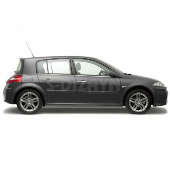 TRIM ΠΑΡΑΘΥΡΩΝ 4ΤΕΜ ΑΝΟΞ.ΑΤΣΑΛΙ ΧΡΩΜΙΟ ΓΙΑ RENAULT MEGANE 5D HB 04-10 TRIM ΠΑΡΑΘΥΡΩΝ 4ΤΕΜ ΑΝΟΞ.ΑΤΣΑΛΙ ΧΡΩΜΙΟ ΓΙΑ RENAULT MEGANE 5D HB 04-10