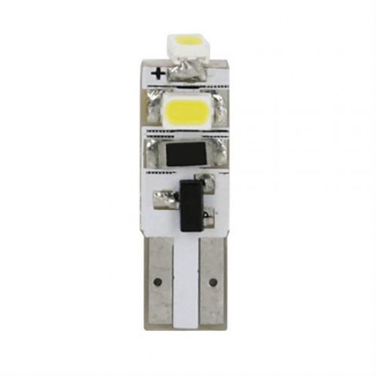 T5 10-30V W2x4,6d 22lm (ΚΑΡΦΩΤΟ) Λευκό Διάθλασης HYPER-LED3 BLISTER 2τεμ. T5 10-30V W2x4,6d 22lm (ΚΑΡΦΩΤΟ) Λευκό Διάθλασης HYPER-LED3 BLISTER 2τεμ.