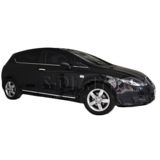 ΔΑΧΤΥΛΙΔΙ ΦΛΑΣ ΧΡΩΜΙΟ 2ΤΕΜ. ΓΙΑ SEAT LEON HB 5D/3D 2000-2012 ΔΑΧΤΥΛΙΔΙ ΦΛΑΣ ΧΡΩΜΙΟ 2ΤΕΜ. ΓΙΑ SEAT LEON HB 5D/3D 2000-2012