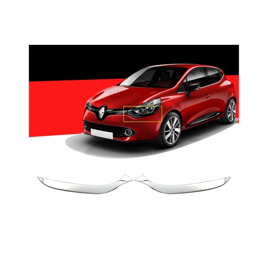 ΜΑΣΚΑΚΙΑ ΦΑΝΑΡΙΩΝ ΓΙΑ RENAULT CLIO 5D 2012+  ΚΑΤΩ ΧΡΩΜΙΟ ΜΕΤΑΛΛΙΚΑ 2ΤΕΜ. ΜΑΣΚΑΚΙΑ ΦΑΝΑΡΙΩΝ ΓΙΑ RENAULT CLIO 5D 2012+  ΚΑΤΩ ΧΡΩΜΙΟ ΜΕΤΑΛΛΙΚΑ 2ΤΕΜ.