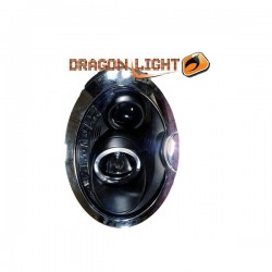 ΦΑΝΑΡΙΑ ΓΙΑ BMW MINI R50/R52/R53 01-06 DRAGONLIGHT+LED BLACK ΦΑΝΑΡΙΑ ΓΙΑ BMW MINI R50/R52/R53 01-06 DRAGONLIGHT+LED BLACK