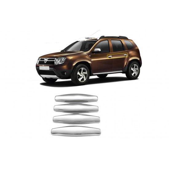 ΧΕΡΟΥΛΙΑ ΠΟΡΤΑΣ ΓΙΑ DACIA DUSTER 2009+  ΧΡΩΜΙΟ ΜΕΤΑΛΛΙΚΑ 4ΤΕΜ ΧΕΡΟΥΛΙΑ ΠΟΡΤΑΣ ΓΙΑ DACIA DUSTER 2009+  ΧΡΩΜΙΟ ΜΕΤΑΛΛΙΚΑ 4ΤΕΜ