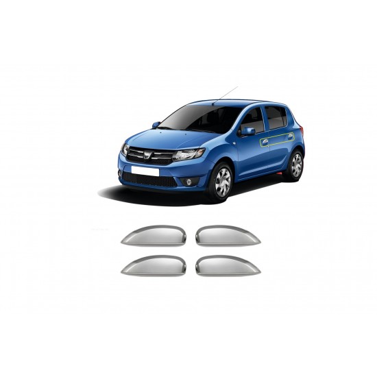 ΧΕΡΟΥΛΙΑ ΠΟΡΤΑΣ ΓΙΑ DACIA SANDERO 2 4D 2013+  ΧΡΩΜΙΟ ΜΕΤΑΛΛΙΚΑ 4ΤΕΜ ΧΕΡΟΥΛΙΑ ΠΟΡΤΑΣ ΓΙΑ DACIA SANDERO 2 4D 2013+  ΧΡΩΜΙΟ ΜΕΤΑΛΛΙΚΑ 4ΤΕΜ