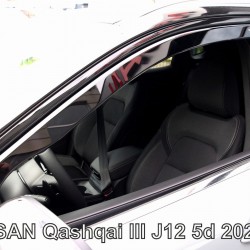 ΑΝΕΜΟΘΡΑΥΣΤΕΣ ΓΙΑ NISSAN QASHQAI J12 5D 2021+ ΖΕΥΓΑΡΙ ΑΠΟ ΕΥΚΑΜΠΤΟ ΦΙΜΕ ΠΛΑΣΤΙΚΟ HEKO - 2 ΤΕΜ.