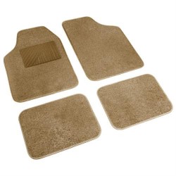 Πατάκια ΜΟΚΕΤΑ+PVC COSMO 45x66+45x33 4τεμ. Μπεζ Πατάκια ΜΟΚΕΤΑ+PVC COSMO 45x66+45x33 4τεμ. Μπεζ