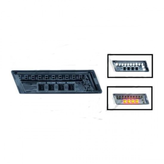 AUDI A3 8P 05.03-06.08 /A4 00-07 /A6 97-04  ΦΛΑΣ ΦΤΕΡΟΥ BLACK+LED AUDI A3 8P 05.03-06.08 /A4 00-07 /A6 97-04  ΦΛΑΣ ΦΤΕΡΟΥ BLACK+LED