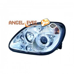 ΦΑΝΑΡΙΑ ΓΙΑ MERCEDES SLK R170 96-04 ANGELEYES CHROME ΦΑΝΑΡΙΑ ΓΙΑ MERCEDES SLK R170 96-04 ANGELEYES CHROME