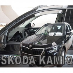 ΑΝΕΜΟΘΡΑΥΣΤΕΣ ΓΙΑ SKODA KAMIQ 5D 2019+ ΖΕΥΓΑΡΙ ΑΠΟ ΕΥΚΑΜΠΤΟ ΦΙΜΕ ΠΛΑΣΤΙΚΟ HEKO - 2 ΤΕΜ.