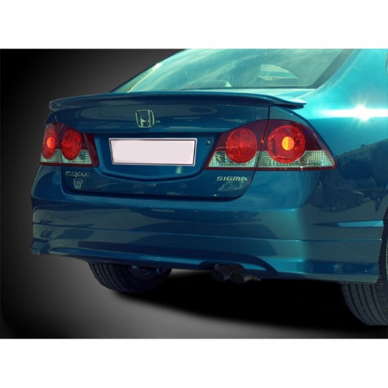 Αεροτομή Πορτ Μπαγκάζ για Honda Civic 4D 2006-2011 Επικαθήμενη  από Πολυουρεθάνη Motordrome Design - 1 τεμ. Αεροτομή Πορτ Μπαγκάζ για Honda Civic 4D 2006-2011 Επικαθήμενη  από Πολυουρεθάνη Motordrome Design - 1 τεμ.
