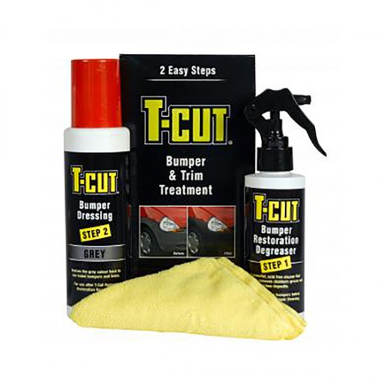 KIT ΕΠΙΣΚΕΥΗΣ ΚΑΙ ΜΟΝΙΜΗΣ ΒΑΦΗΣ ΠΡΟΦΥΛΑΚΤΗΡΑ/ ΚΑΟΥΤΣΟΥΚ ΣΕ ΓΚΡΙ ΧΡΩΜΑ T-CUT BUMPER & TRIM TREATMENT KIT ΕΠΙΣΚΕΥΗΣ ΚΑΙ ΜΟΝΙΜΗΣ ΒΑΦΗΣ ΠΡΟΦΥΛΑΚΤΗΡΑ/ ΚΑΟΥΤΣΟΥΚ ΣΕ ΓΚΡΙ ΧΡΩΜΑ T-CUT BUMPER & TRIM TREATMENT