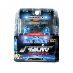 H3 12V/55W 90" 4.700K SUPER BLUE SHOCK H3 12V/55W 90" 4.700K SUPER BLUE SHOCK