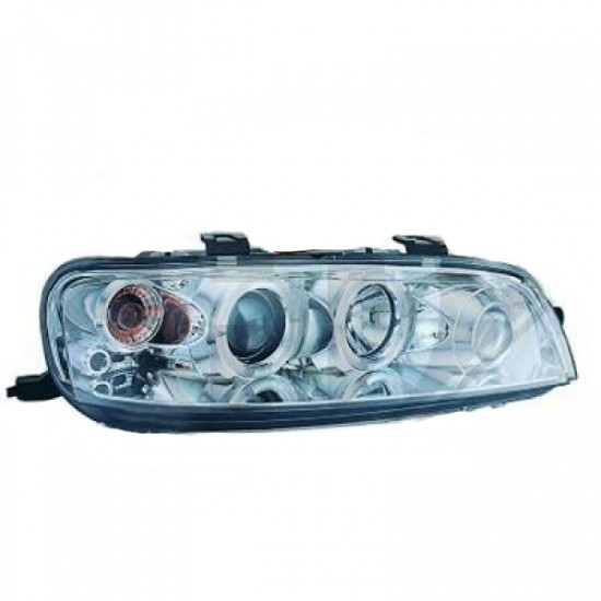 ΦΑΝΑΡΙΑ ΓΙΑ FIAT PUNTO ΙΙ 10/1999-06/2003 ANGELEYES CHROME
