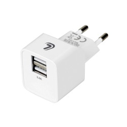 ΦΟΡΤΙΣΤΗΣ ME OIKIAKH ΠΡΙΖΑ 220/240V 12W 2400mA ΜΕ 2 ΘΥΡΕΣ USB (A+A) LAMPA - 1 ΤΕΜ ΦΟΡΤΙΣΤΗΣ ME OIKIAKH ΠΡΙΖΑ 220/240V 12W 2400mA ΜΕ 2 ΘΥΡΕΣ USB (A+A) LAMPA - 1 ΤΕΜ