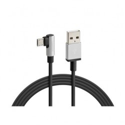 ΚΑΛΩΔΙΟ ΦΟΡΤΙΣΗΣ ΚΑΙ ΣΥΓΧΡΟΝΙΣΜΟΥ MICRO USB 90 ΜΟΙΡΩΝ 100cm GAMING/VIDEO/GPS ΚΑΛΩΔΙΟ ΦΟΡΤΙΣΗΣ ΚΑΙ ΣΥΓΧΡΟΝΙΣΜΟΥ MICRO USB 90 ΜΟΙΡΩΝ 100cm GAMING/VIDEO/GPS