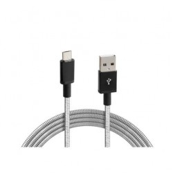 ΚΑΛΩΔΙΟ USB ΦΟΡΤΙΣΗΣ ΚΑΙ ΣΥΓΧΡΟΝΙΣΜΟΥ IRON SILVER LINE - MICRO USB (100 cm) ΚΑΛΩΔΙΟ USB ΦΟΡΤΙΣΗΣ ΚΑΙ ΣΥΓΧΡΟΝΙΣΜΟΥ IRON SILVER LINE - MICRO USB (100 cm)