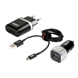 ΦΟΡΤΙΣΤΗΣ ΑΝΑΠΤΗΡΑ 12/24V 3 ΣΕ 1 ΜΕ ΠΡΙΖΑ 230V + 1 MICRO USB 2400mA ΜΕ ΚΑΛΩΔΙΟ 100cm SILVER LINE LAMPA - 1 TEM. ΦΟΡΤΙΣΤΗΣ ΑΝΑΠΤΗΡΑ 12/24V 3 ΣΕ 1 ΜΕ ΠΡΙΖΑ 230V + 1 MICRO USB 2400mA ΜΕ ΚΑΛΩΔΙΟ 100cm SILVER LINE LAMPA - 1 TEM.