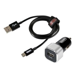 Φορτιστής FAST CHARGER micro USB, 2400 mA, 12 / 24V με καλώδιο μεταφοράς δεδομένων / συγχρονισμού Φορτιστής FAST CHARGER micro USB, 2400 mA, 12 / 24V με καλώδιο μεταφοράς δεδομένων / συγχρονισμού