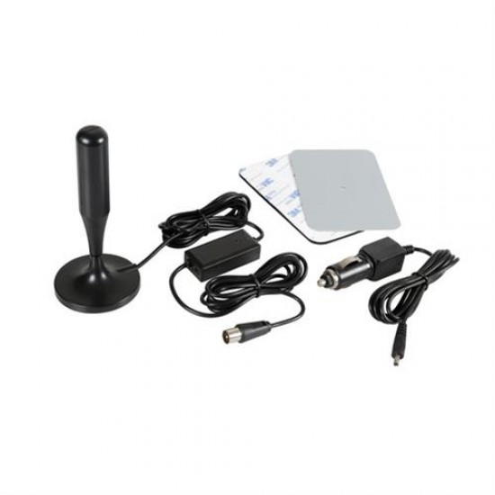 Κεραία GLOBO 1 12V/24V 130mm για ψηφιακή TV 300cm Καλώδιο Κεραία GLOBO 1 12V/24V 130mm για ψηφιακή TV 300cm Καλώδιο