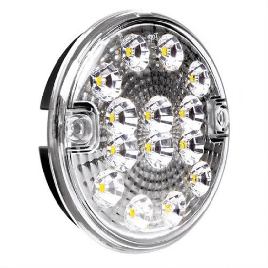 ΦΩΣ ΦΟΡΤΗΓΟΥ ΠΙΣΩ 12/24V 14LED ΔΙΑΦΑΝΟ ΣΤΡΟΓΓΥΛΟ 140mm 1ΤΕΜ. ΦΩΣ ΦΟΡΤΗΓΟΥ ΠΙΣΩ 12/24V 14LED ΔΙΑΦΑΝΟ ΣΤΡΟΓΓΥΛΟ 140mm 1ΤΕΜ.