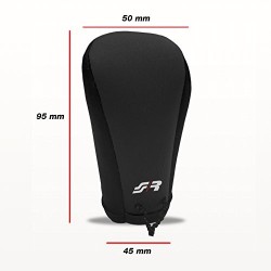 ΚΑΛΥΜΜΑ ΓΙΑ ΠΟΜΟΛΟ ΤΑΧΥΤΗΤΩΝ GEAR KNOB COVER ΜΑΥΡΟ ΜΙΚΡΟΦΙΜΠΡΑ ΚΑΛΥΜΜΑ ΓΙΑ ΠΟΜΟΛΟ ΤΑΧΥΤΗΤΩΝ GEAR KNOB COVER ΜΑΥΡΟ ΜΙΚΡΟΦΙΜΠΡΑ