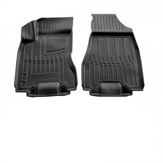 Race Axion - Πατάκια Τύπου Σκαφάκια Για Nissan X-Trail (T31) 2007-2014 5πορτο Λάστιχο Σκαφάκια Προστατευτικά Με Κουμπώματα υλικό Λάστιχο για Επιβατικά Αυτοκίνητα - 2 τεμ. (5014142/ST)