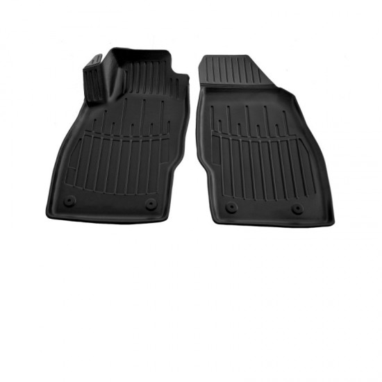 Race Axion - Πατάκια Για Opel Corsa D (S07) 2006-2014 5πορτο Λάστιχο Σκαφάκια Προστατευτικά Με Κουμπώματα υλικό Λάστιχο για Επιβατικά Αυτοκίνητα - 2 τεμ. (5015052/ST)