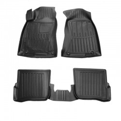 Race Axion - Πατάκια Για VW Passat (B5) 1996-2005 5πορτο Λάστιχο Σκαφάκια Με Κουμπώματα για Επιβατικά Αυτοκίνητα - 5 τεμ. (5024035/ST)