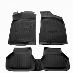 Race Axion - Πατάκια Για VW Passat (B4) 1993-1996 4πορτο/5πορτο Λάστιχο Σκαφάκια Προστατευτικά Με Κουμπώματα για Επιβατικά Αυτοκίνητα - 5 τεμ. (5024265/ST)