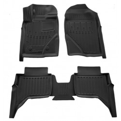 Race Action - Πατάκια Λάστιχο σε Σκάφη  με Volkswagen Amarok 07/2020> 4πορτο Double Cab / Pick up - 5 τεμ. (5024445/ST)